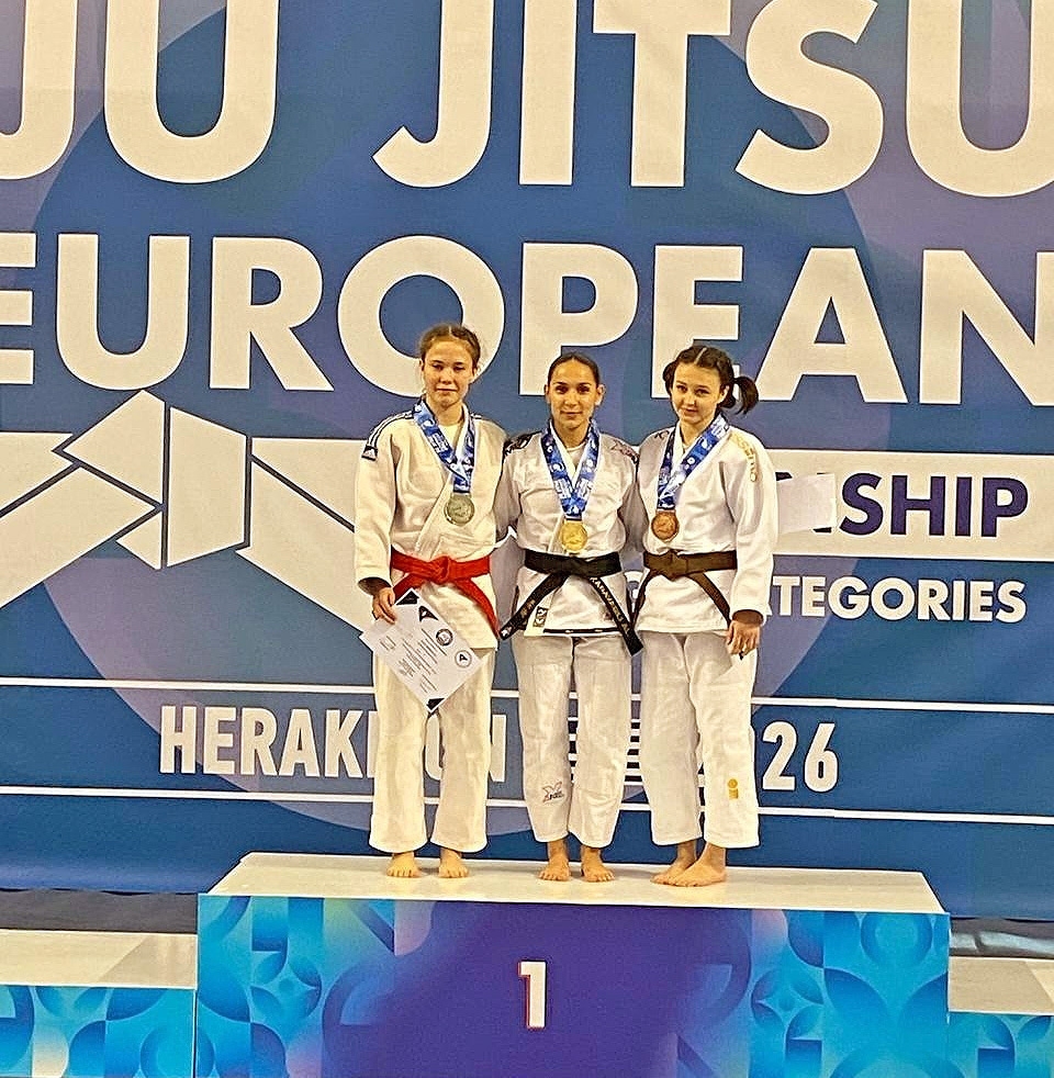 Алина Сударикова – первая в Тверской области чемпионка Европы по джиу-джитсу