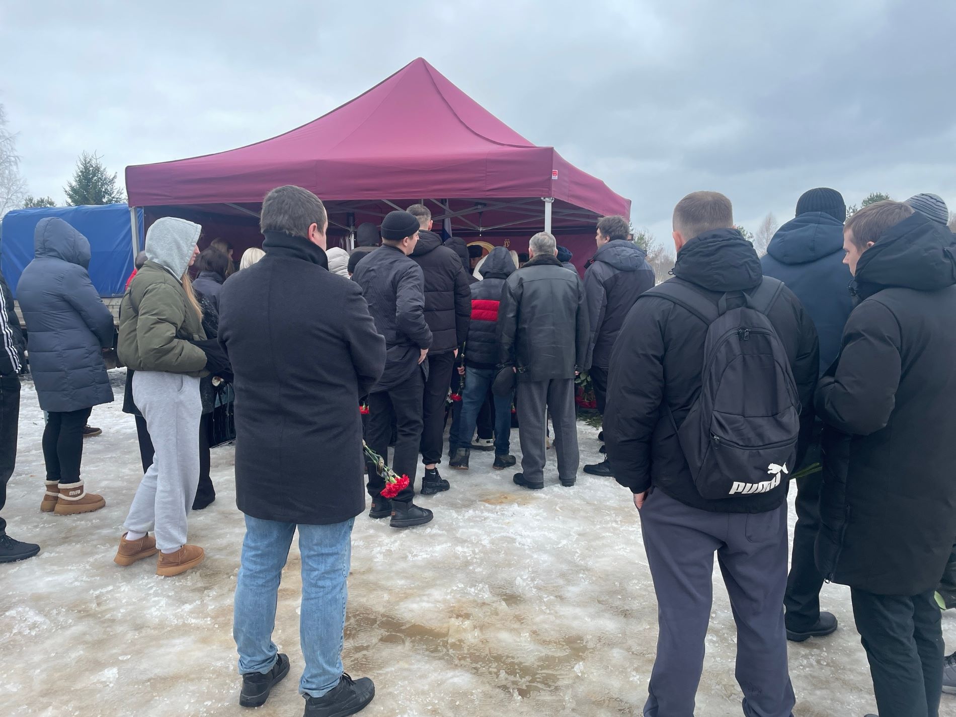 В Тверской области простились с рядовым Романом Кузнецовым