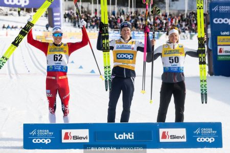 Российский лыжник Савелий Коростелев стал бронзовым призером Кубка мира бронзовым