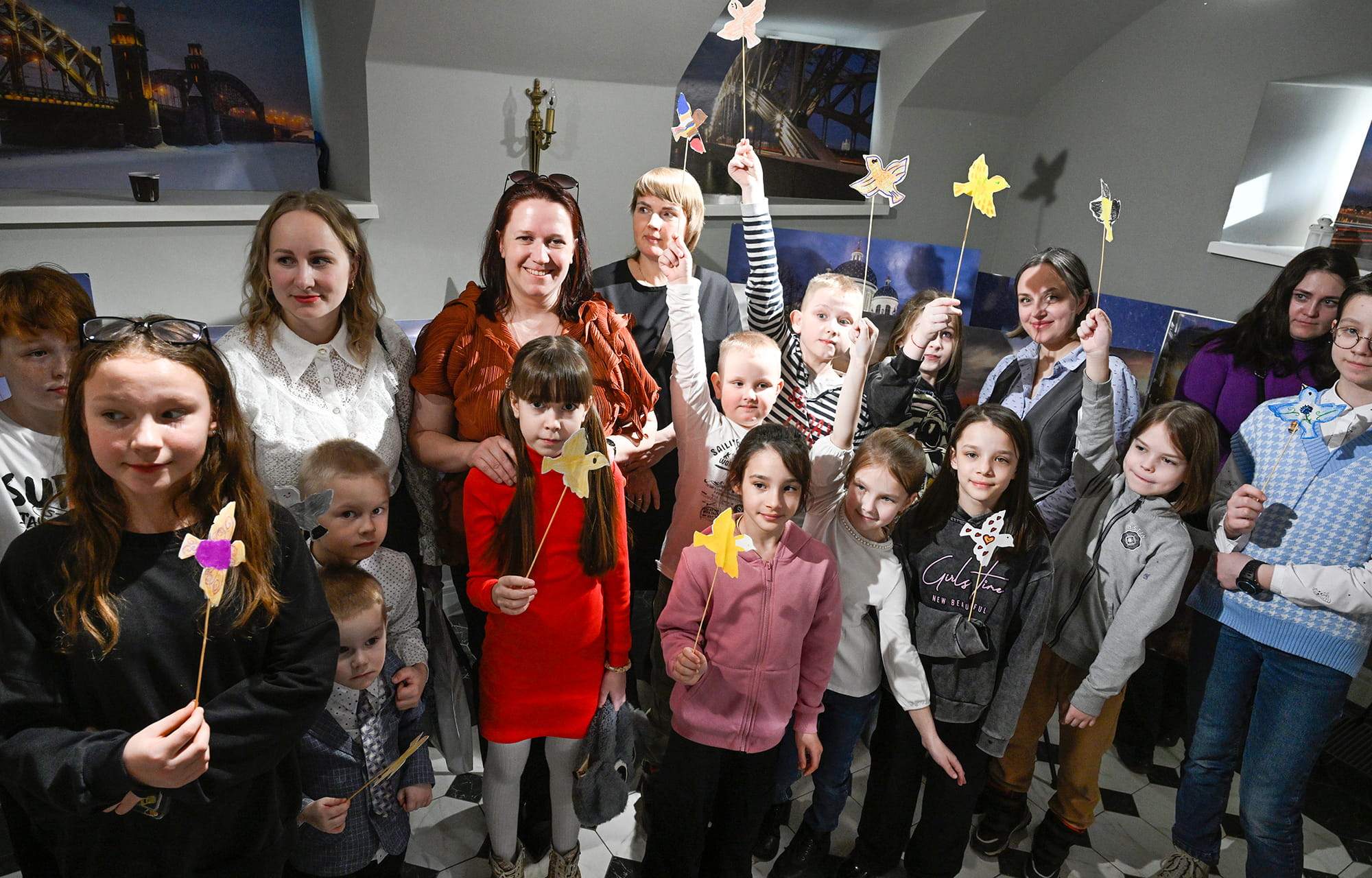 В Твери многодетные семьи и семьи участников СВО встретили весну по старорусским обычаям