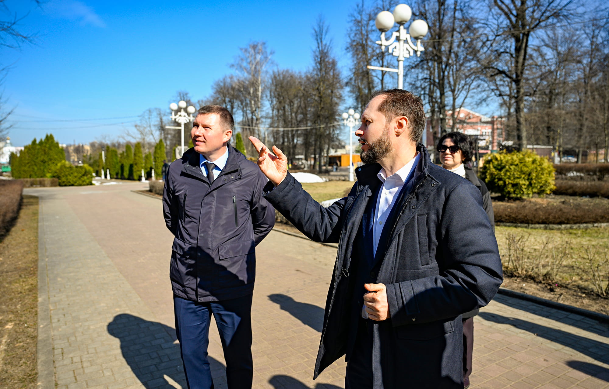 Виталий Королев поставил задачи по комплексному благоустройству Городского сада в Твери