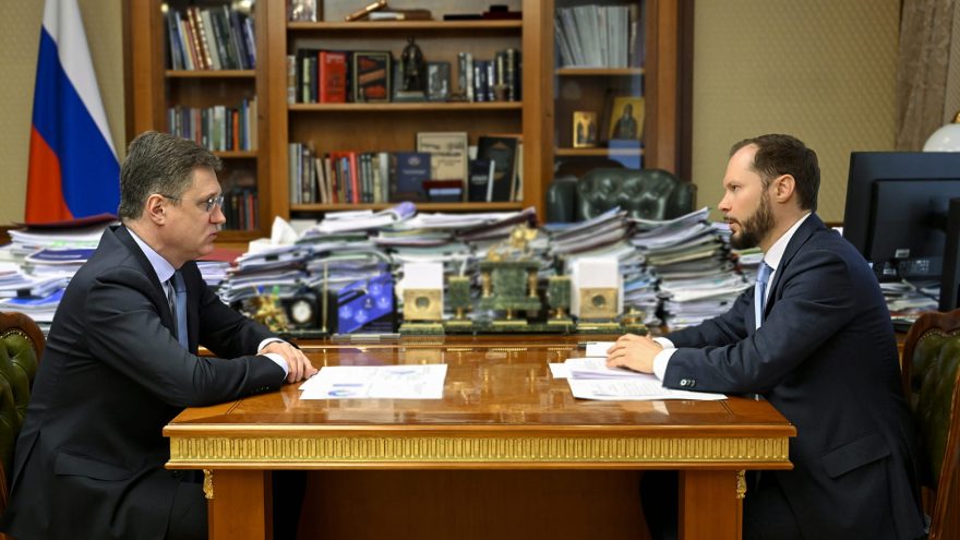 Виталий Королев и Александр Новак обсудили модернизацию системы теплоснабжения Твери