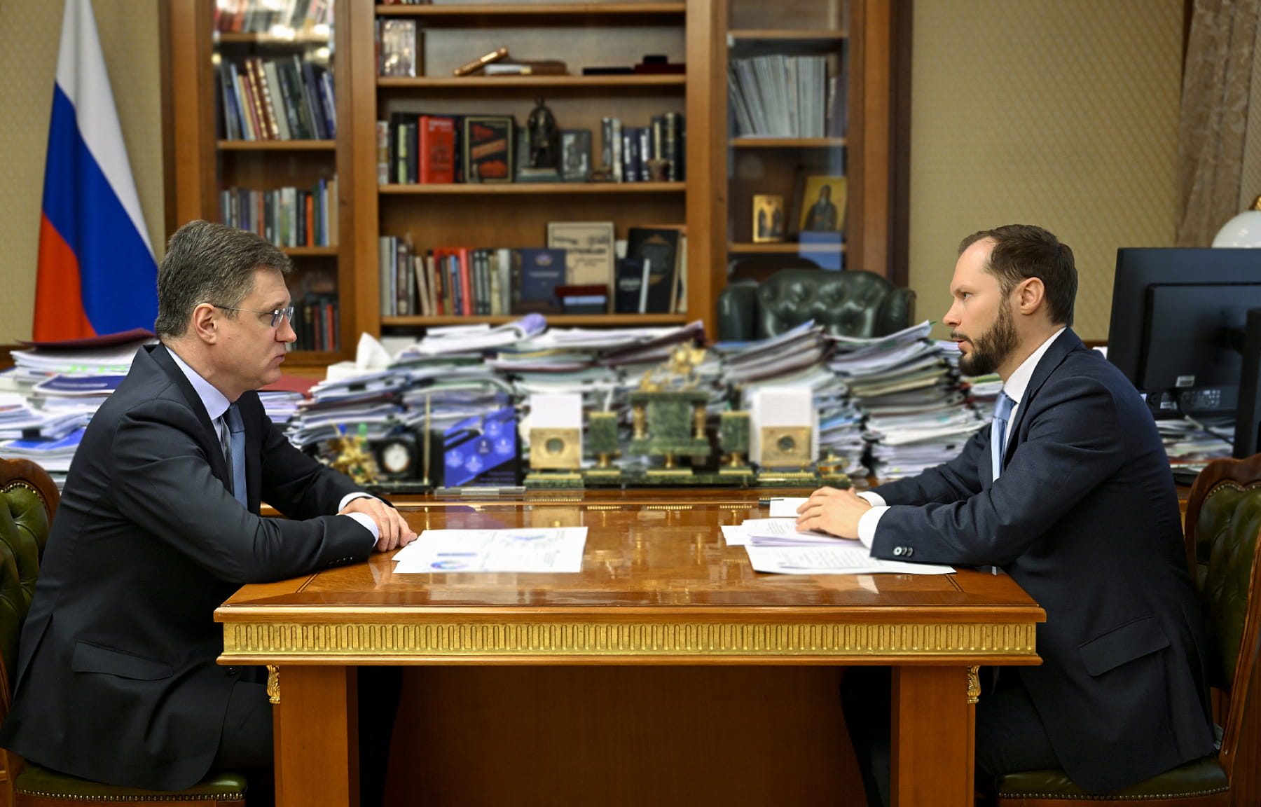 Виталий Королев и Александр Новак обсудили модернизацию системы теплоснабжения Твери