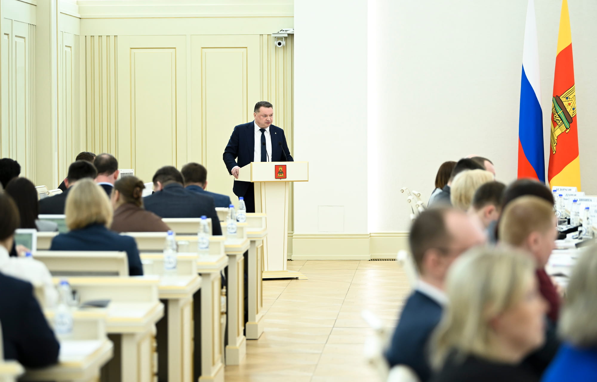 Виталий Королев поставил задачи по весенним полевым работам в Тверской области