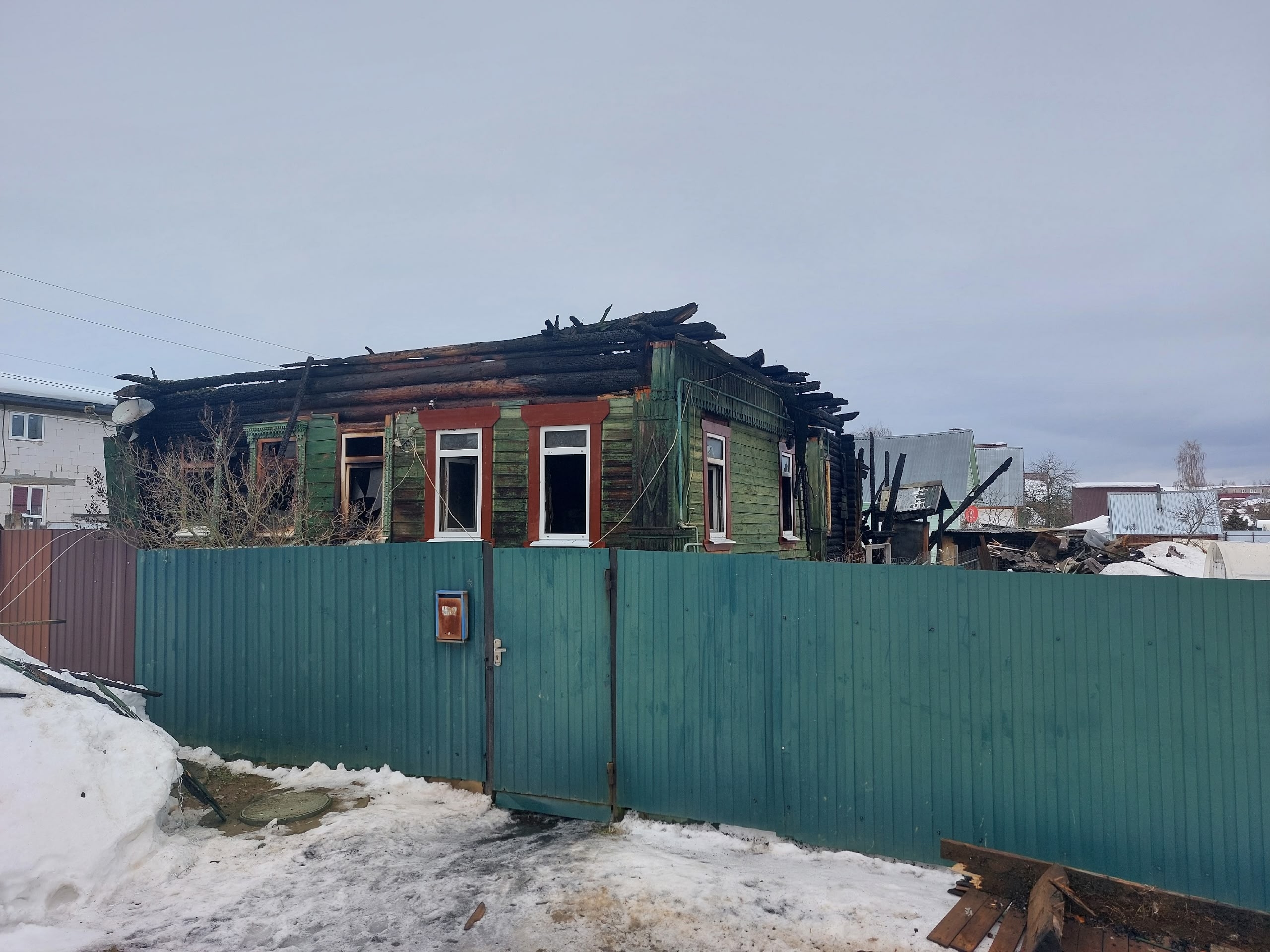 Жителей Тверской области просят помочь пострадавшим во время пожара