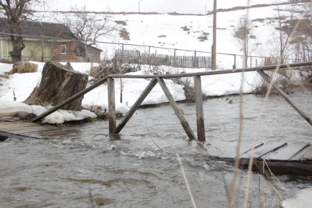 В Тверской области уровень воды в реках превысил отметку выхода на пойму пойму
