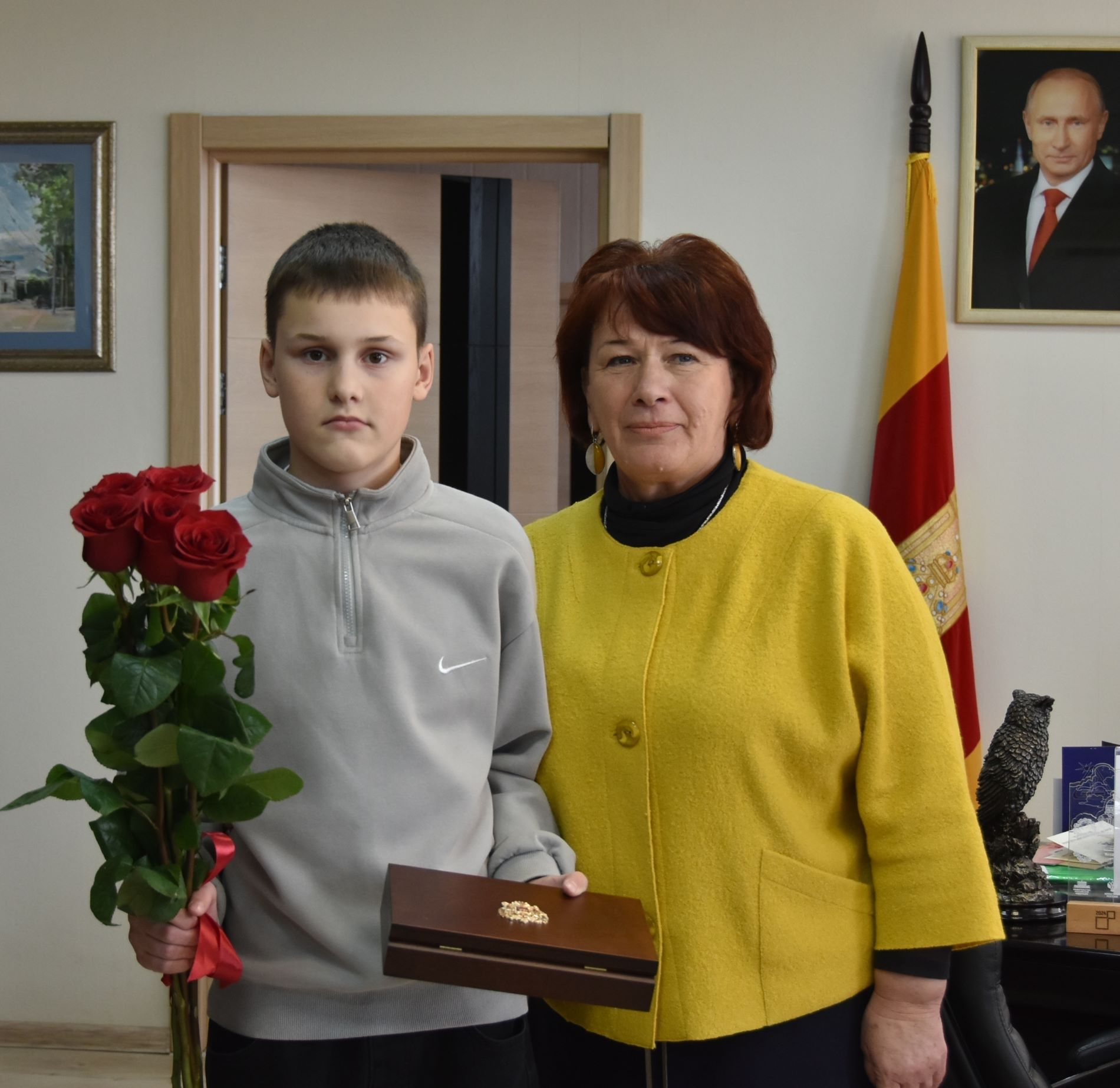 В Тверской области ордена Мужества вручили родственникам героев