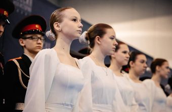 Юнармейский бал в Твери объединил больше 500 человек юнармейский