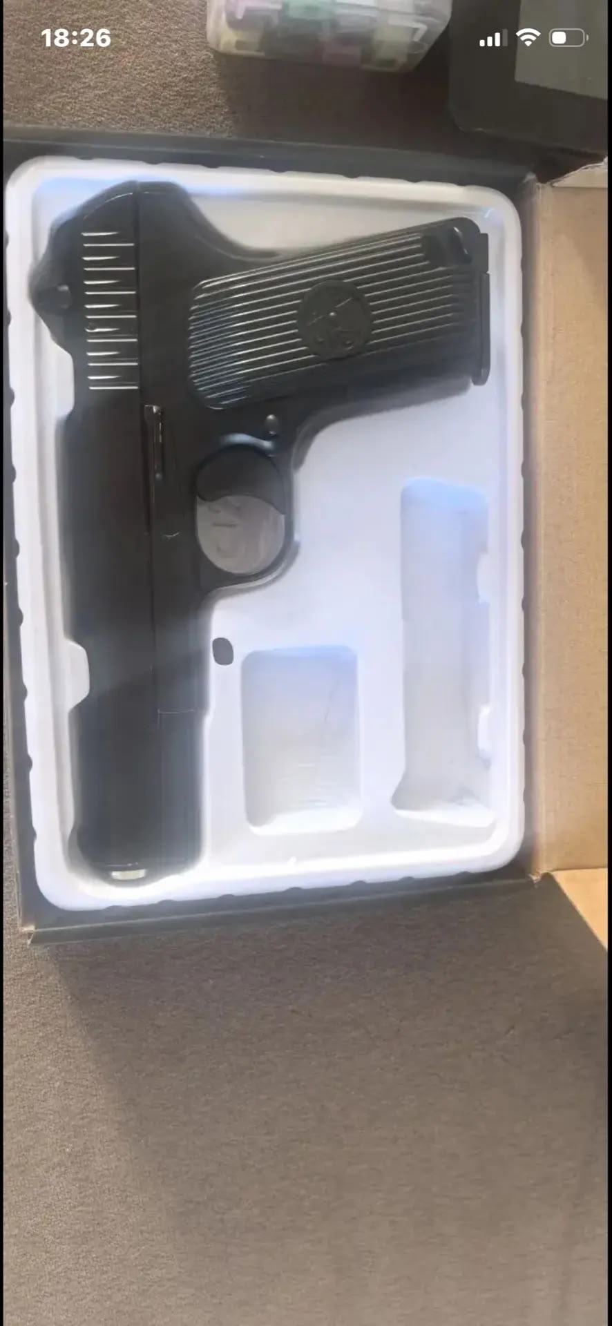 В Тверской области ребенок пострадал от пистолета из магазина игрушек