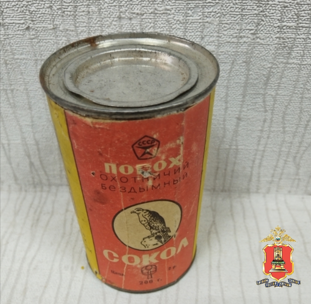 У жителя Тверской области нашли почти два килограмма пороха