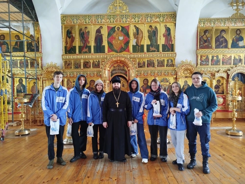 Студентов МИФИ поблагодарили за помощь в благоустройстве храма в Тверской области