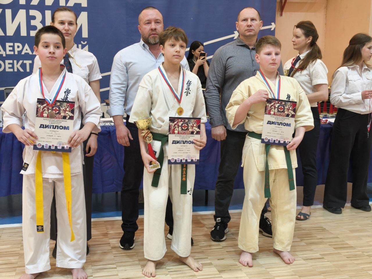 Торопецкие каратисты завоевали медали на соревнованиях в Твери