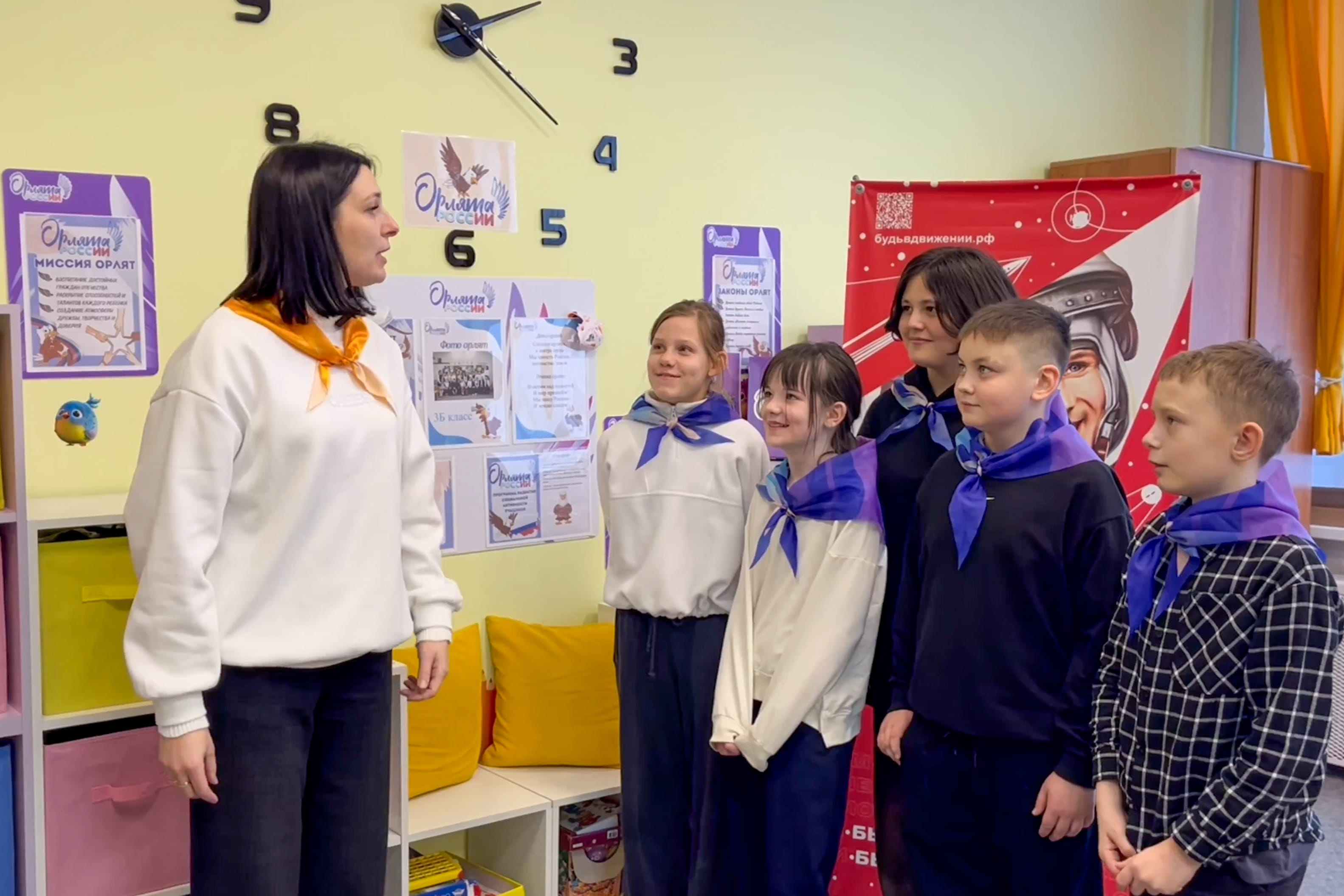 В Тверской области продолжается уникальный видеопроект об «Орлятах России»