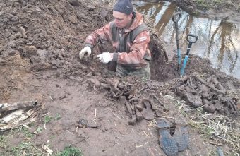 Во время прогулки в Тверской области мальчик нашел человеческие останки останки
