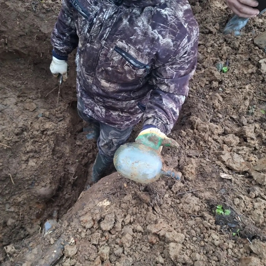 В Тверской области подняли останки третьего красноармейца