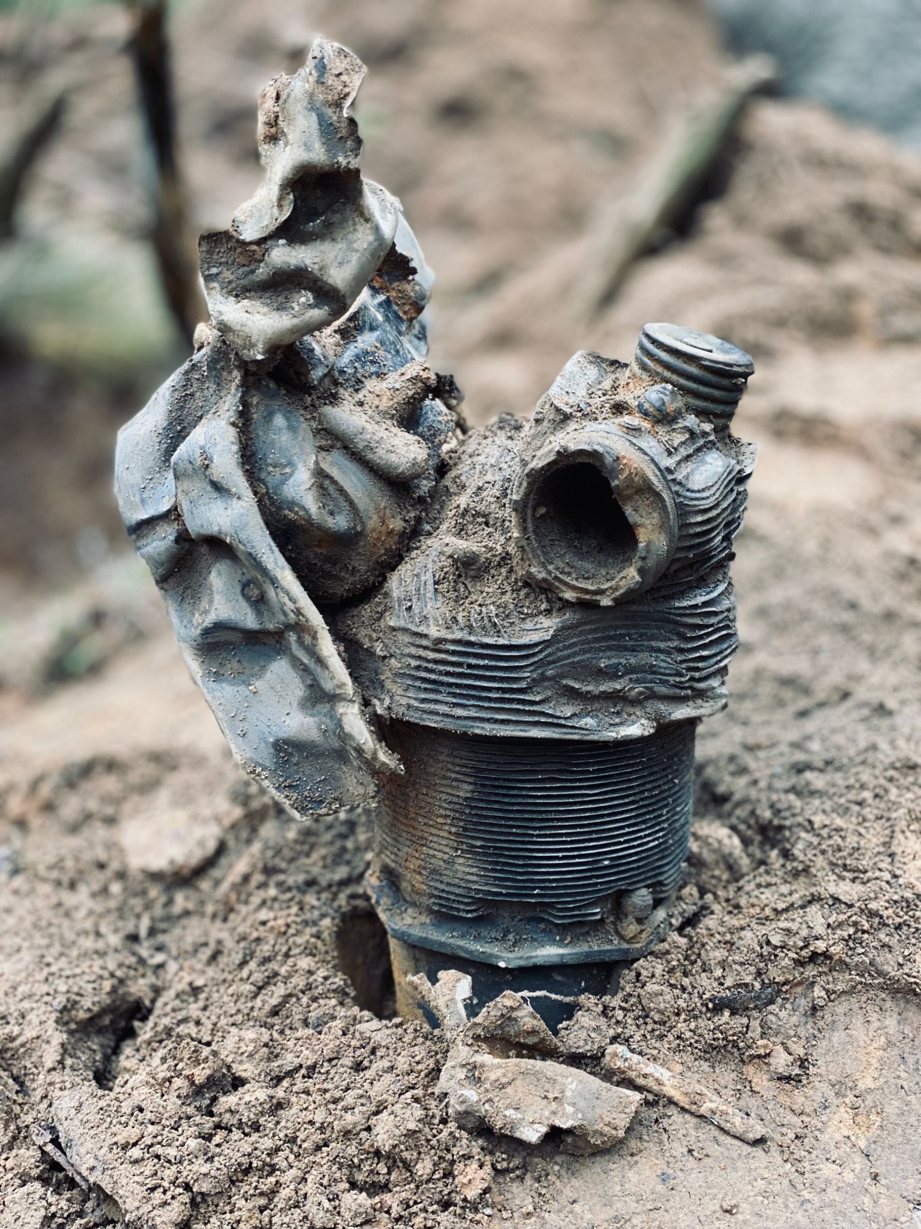 Поисковики нашли под Тверью детали двигателя бомбардировщика