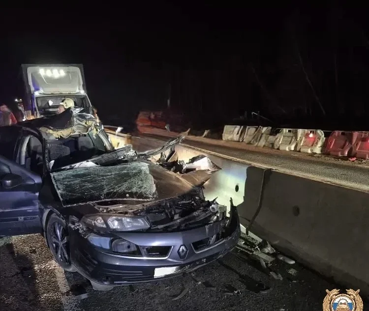 На трассе в Тверской области столкнулись «Газель» и «Рено»