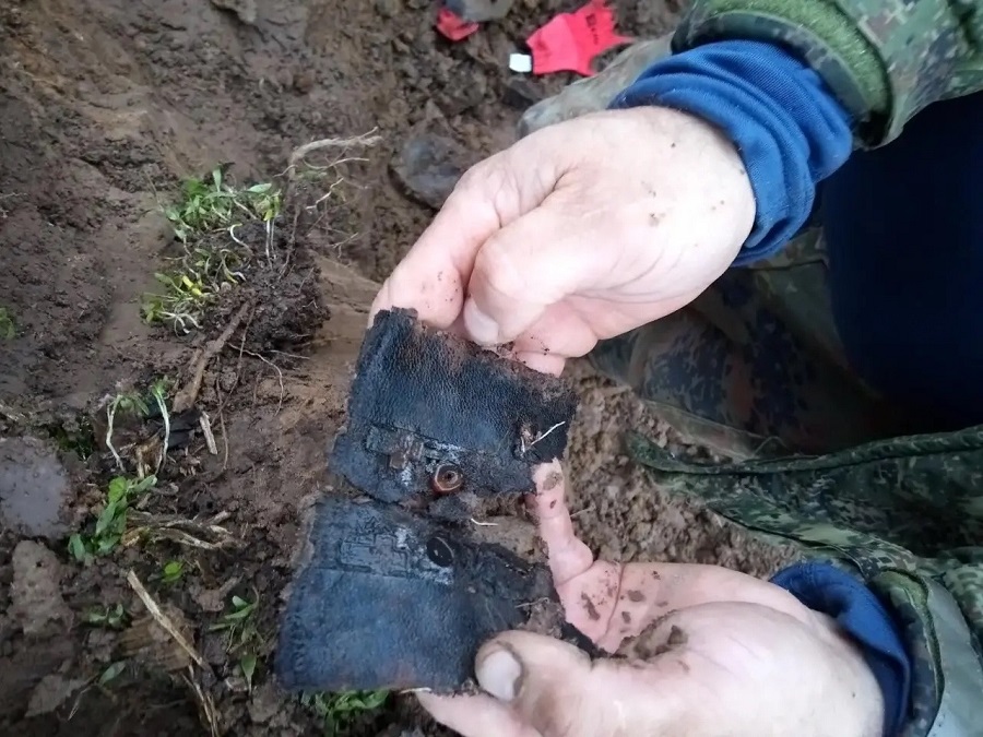 В Тверской области подняли останки третьего красноармейца