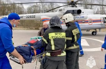 В Тверской области пациенту потребовалась срочная помощь санитарной авиации авиации