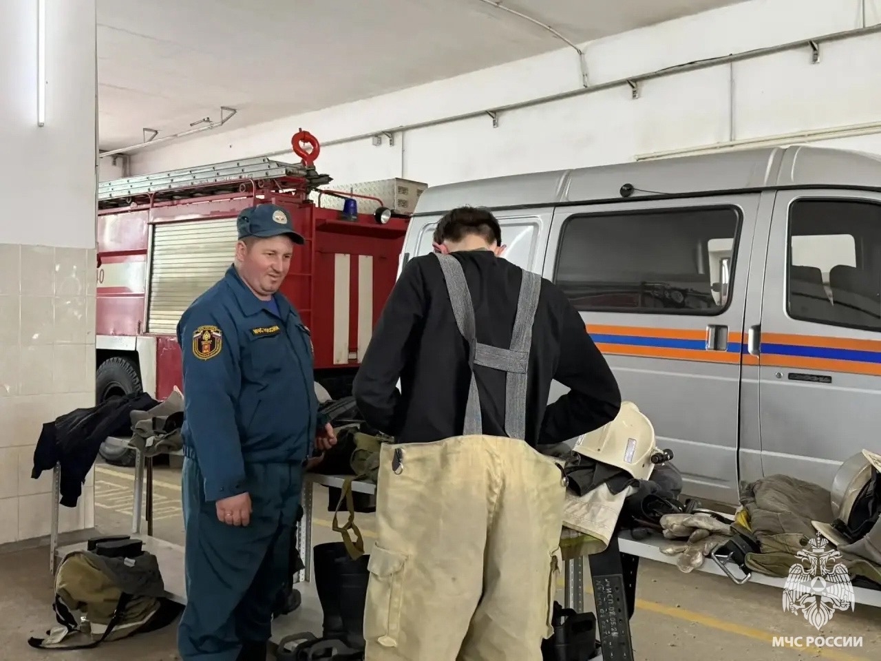 пожарных