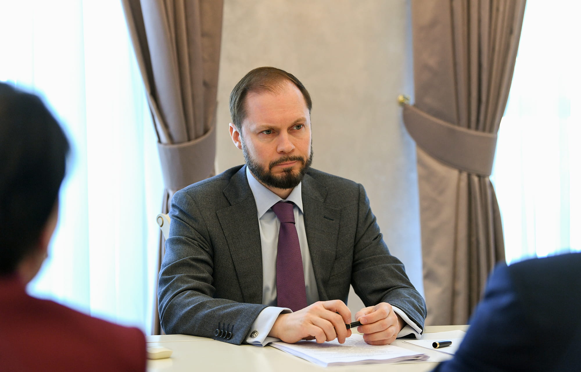 Виталий Королев на встрече с Сергеем Катыриным: Наши совместные задачи – экономический рост и повышение благосостояния граждан