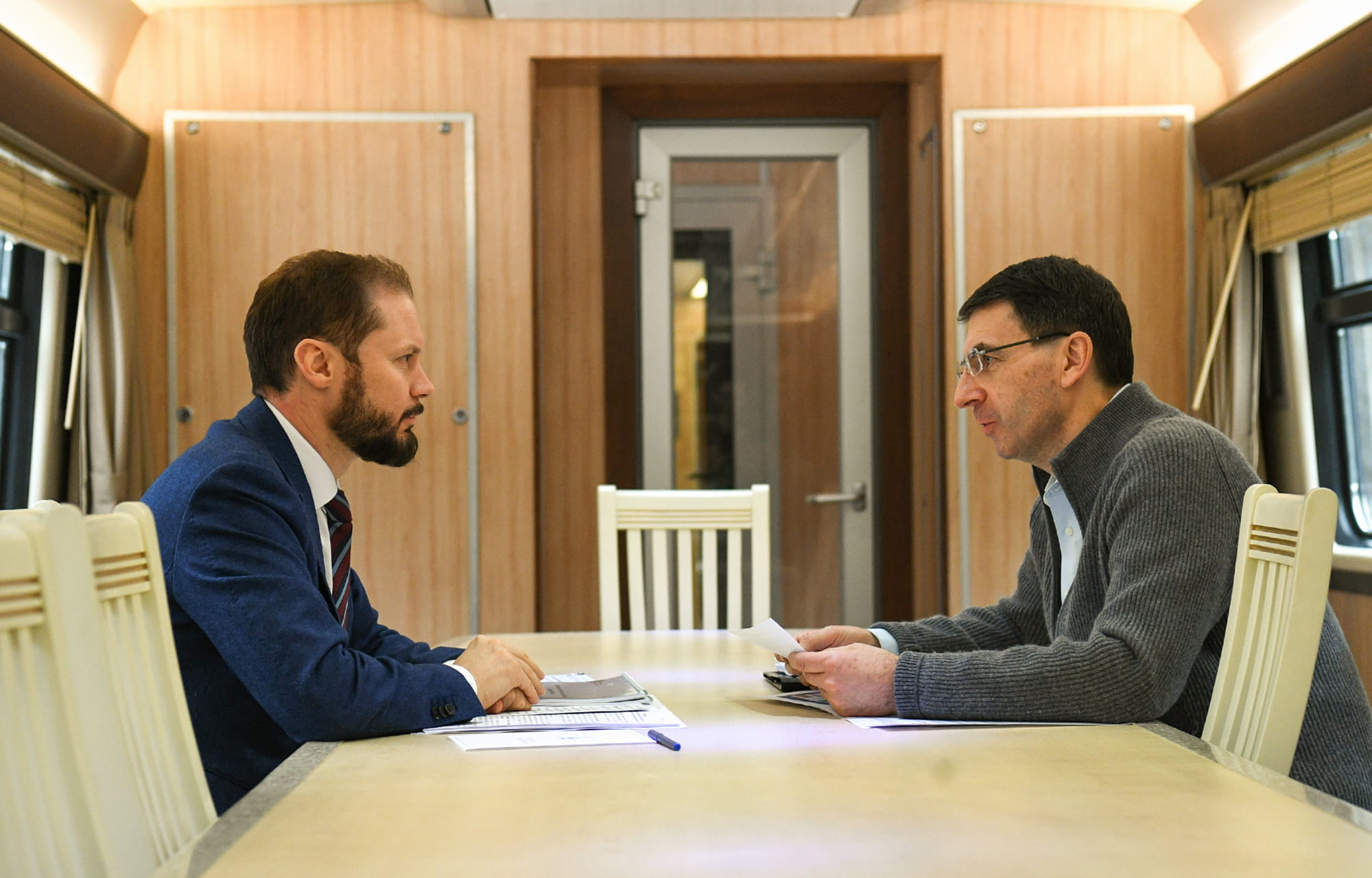 Игорь Щёголев и Виталий Королёв встретились с участниками программы «Герои Верхневолжья»