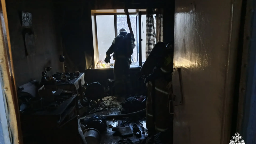 При пожаре в Тверской области погиб человек