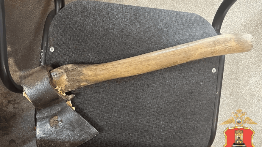 Соседская обида под топором привела в полицию в Тверской области