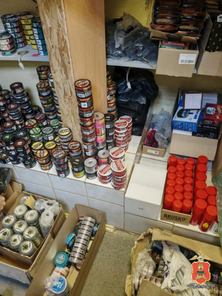 В магазине в центре Твери нашли крупную партию немаркированной никотиносодержащей продукции