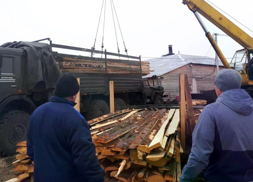 Из Тверской области в зону СВО отправили стройматериалы и необходимые бойцам вещи