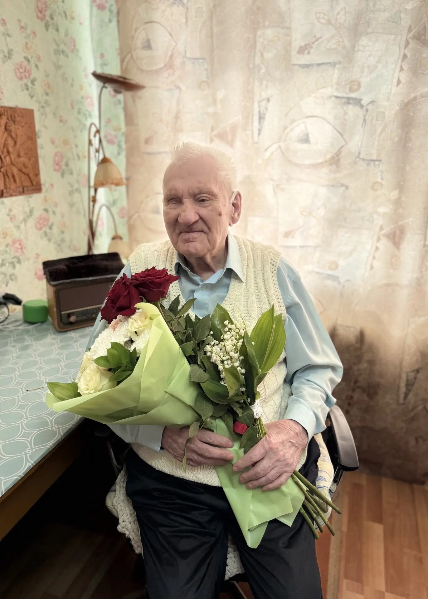 Виталий Королев поздравил со 100-летием Михаила Говоровского