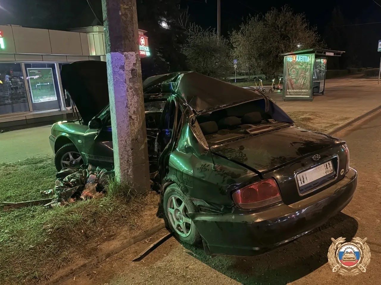 В Твери погиб водитель автомобиля «Хендай Соната»