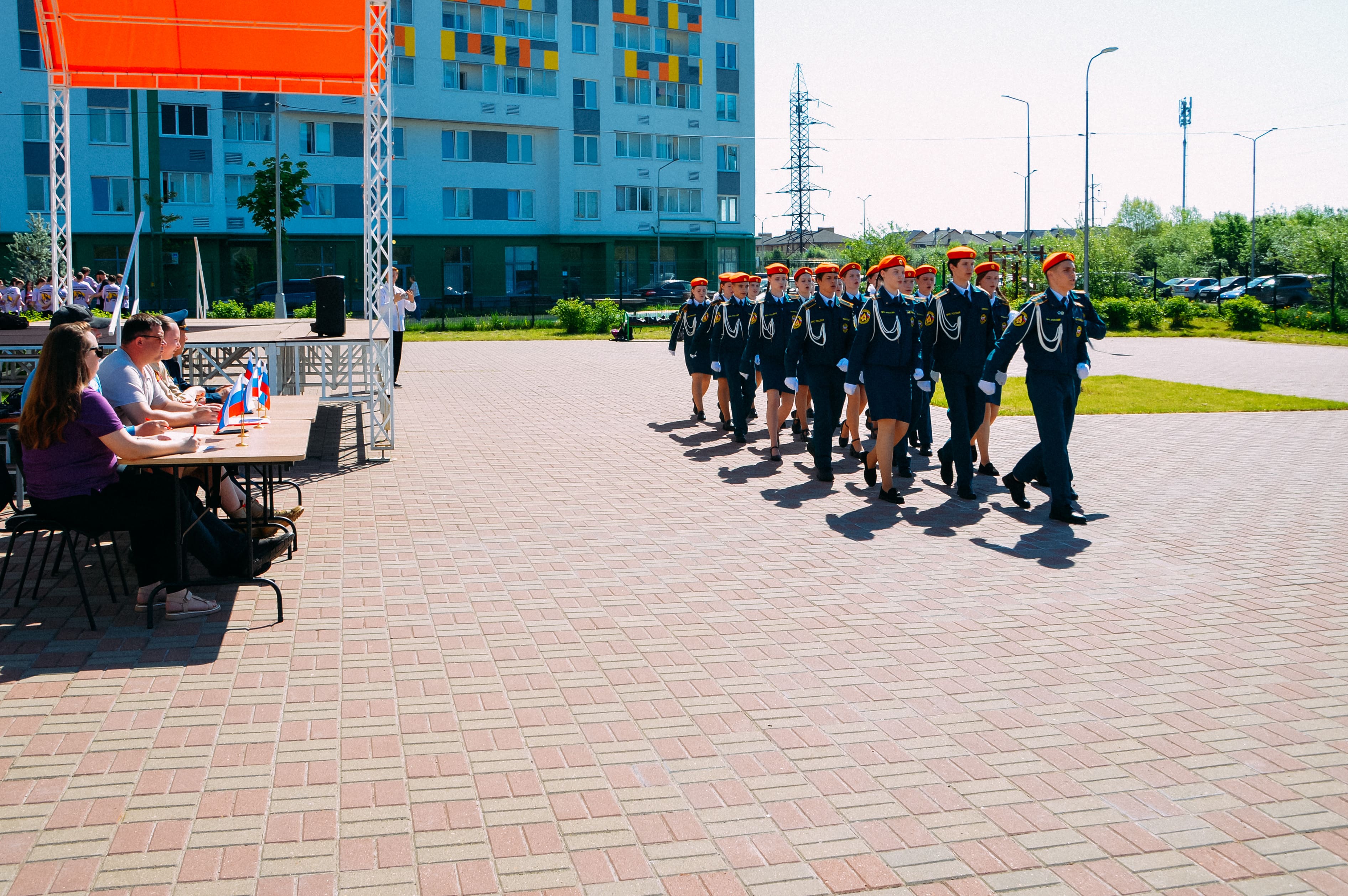 Тысяча тверских школьников встали в строй