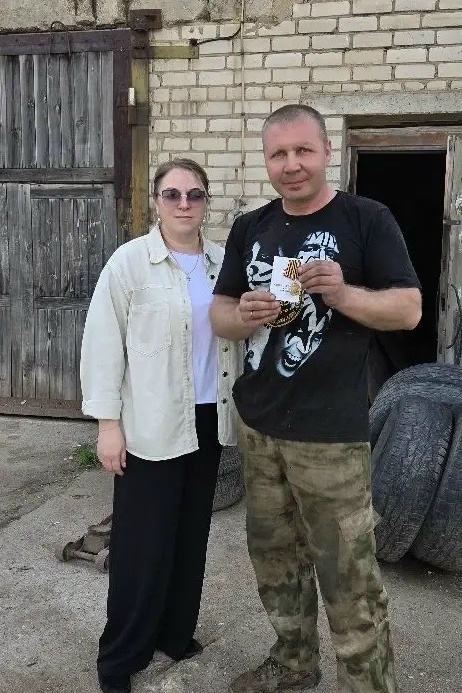 Евгений Курылев из Тверской области получил медаль «За содействие СВО»