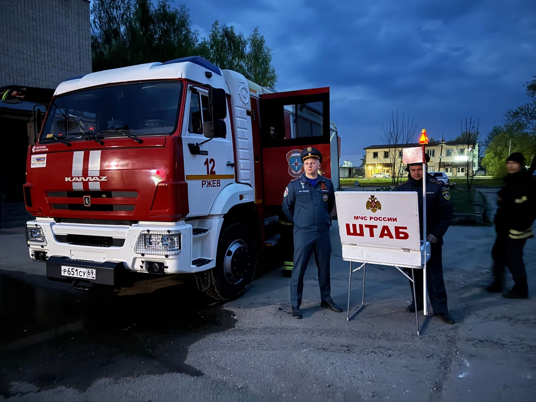 Ржев благодарит главу региона Виталия Королева и МЧС за оперативную помощь при атаке БПЛА