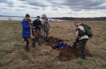 В Тверской области нашли красноармейца со значком "Ворошиловский стрелок" стрелок