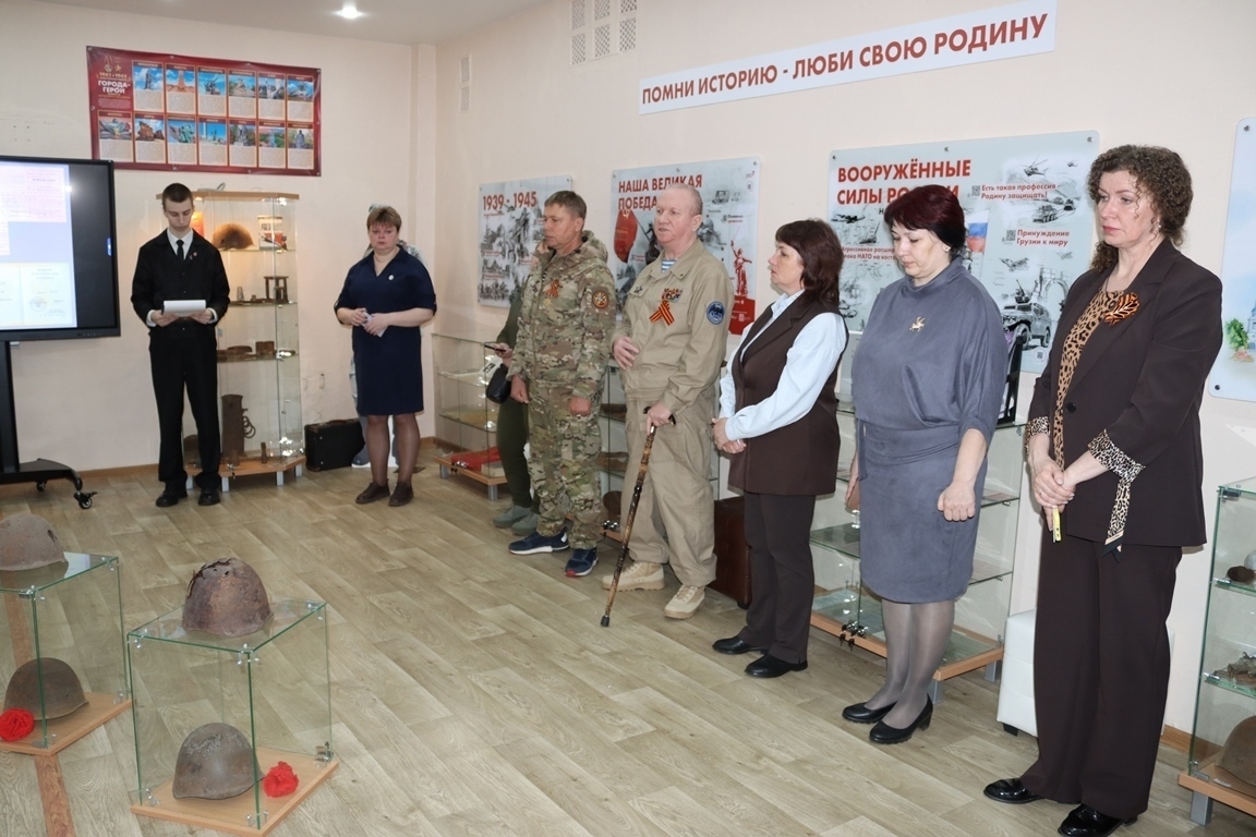 В Тверской области прошло открытие экспозиции в честь героя СВО