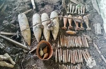 В Тверской области нашли больше 80 взрывоопасных предметов времён войны войны
