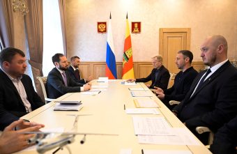 Виталий Королев обсудил с Ильей Ковальчуком развитие хоккея в Тверской области Ковальчук