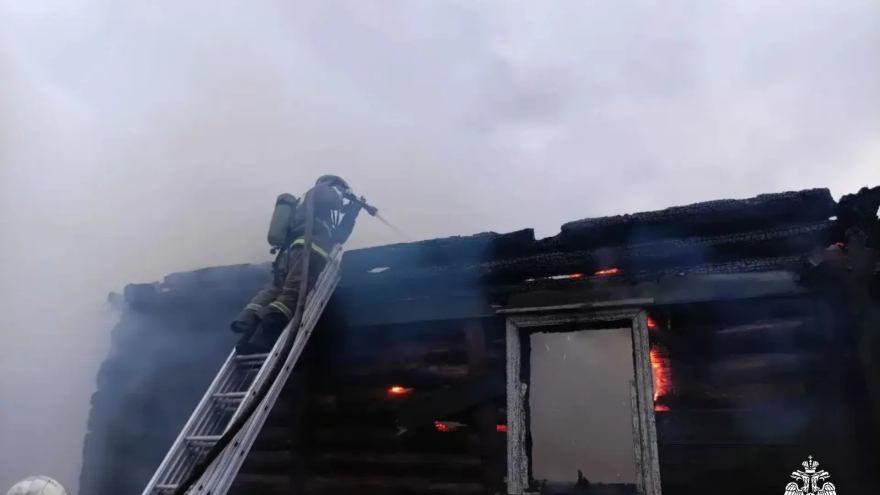 На пожаре в Тверской области погибла женщина