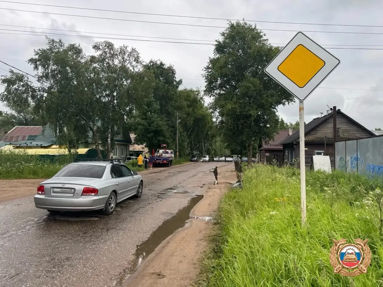 В Тверской области столкнулись "Лада Ларгус" и "Хендай Соната"