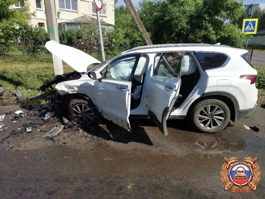 В Тверской области столкнулись «Лада» и «Хендай»