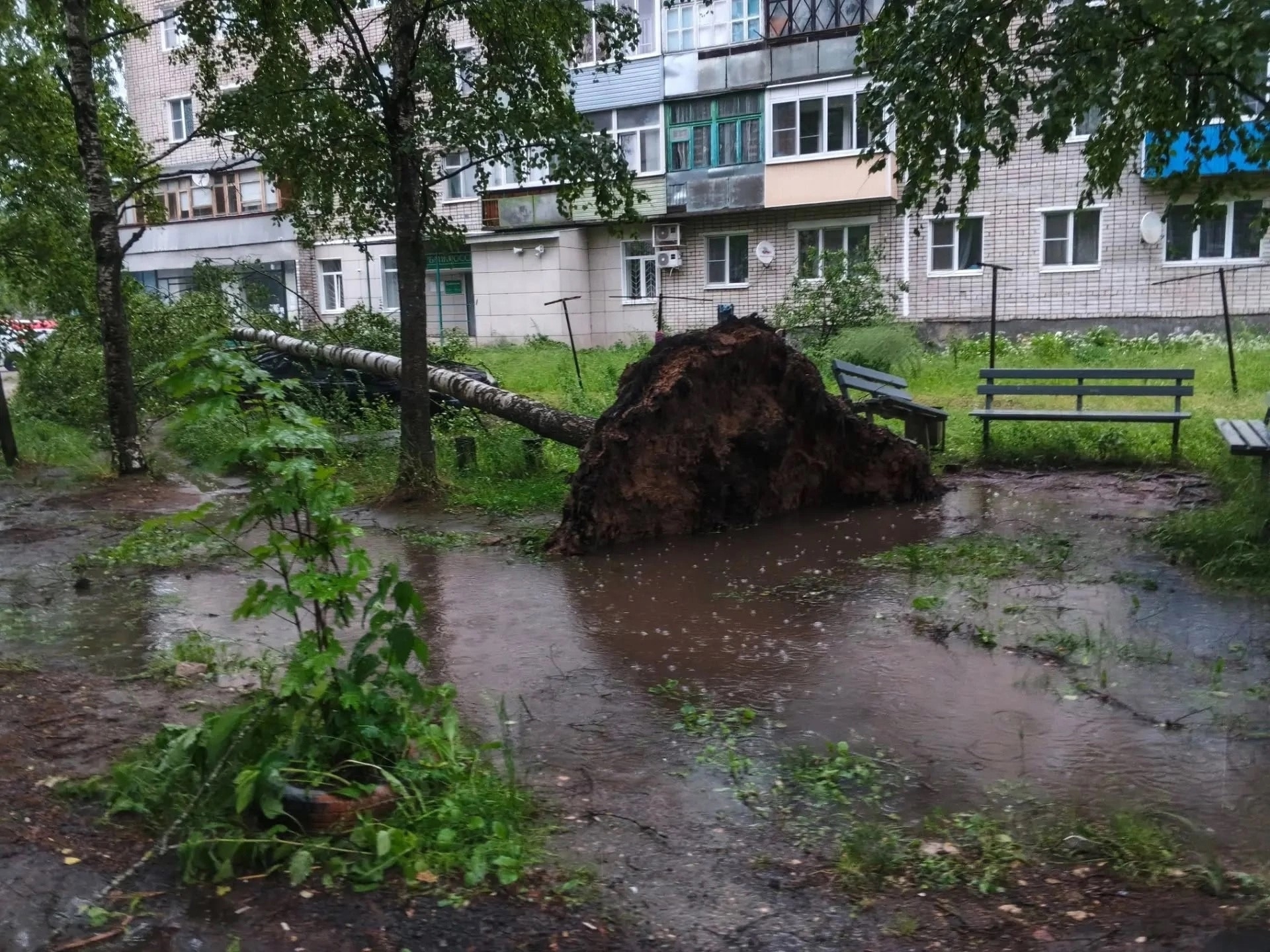 крышу