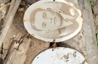 В Твери на месте снесённого флигеля XIX века найдены портреты найдены