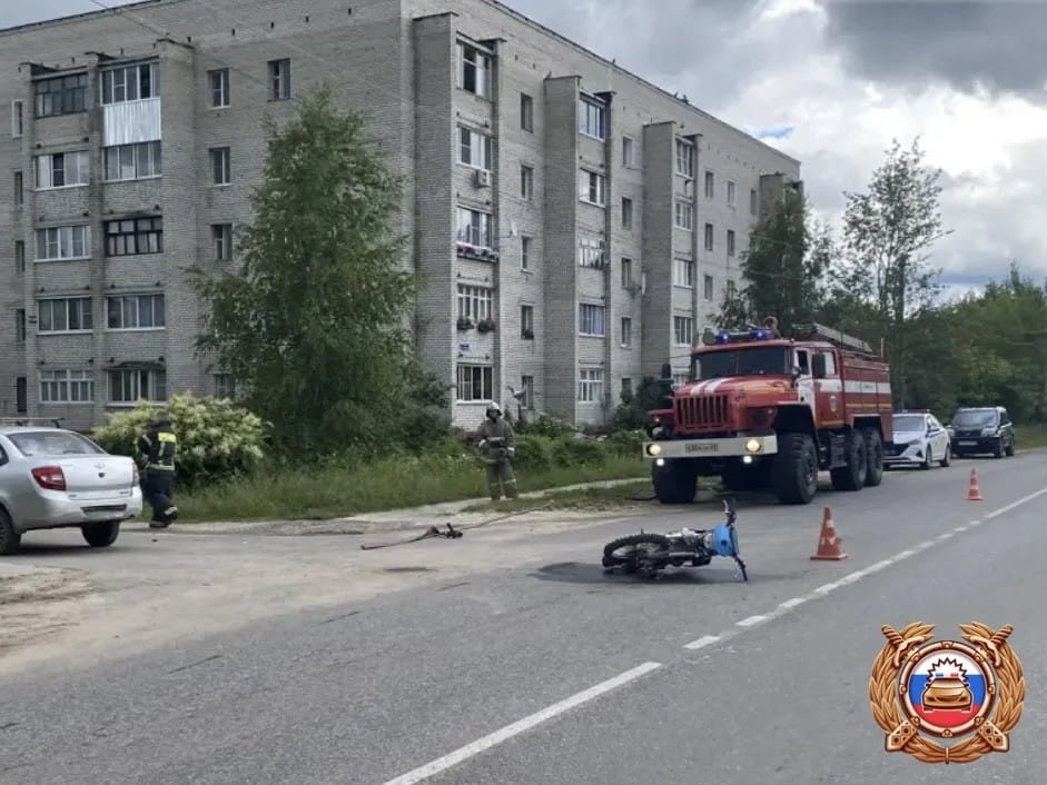 12-летний водитель питбайка пострадал в ДТП в Тверской области