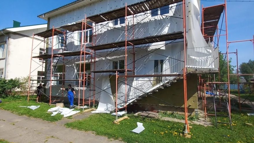 В Калязинском округе ремонтируют школы, детские сады и дороги