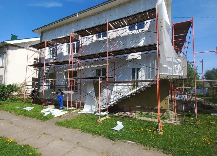 В Калязинском округе ремонтируют школы, детские сады и дороги