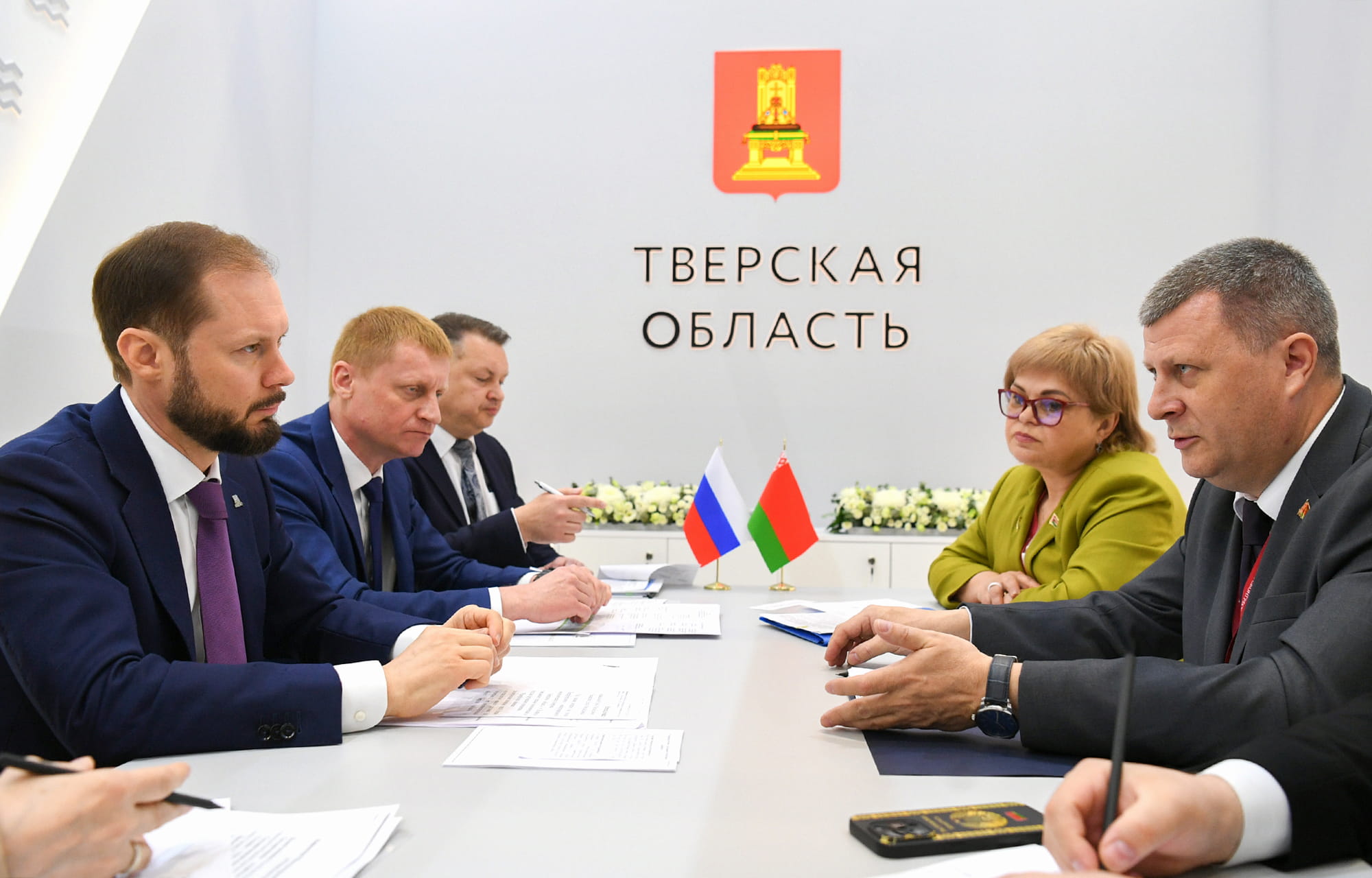 ПМЭФ-2026: Виталий Королев договорился о расширении партнерства Тверской области с Республикой Беларусь и ОАЭ