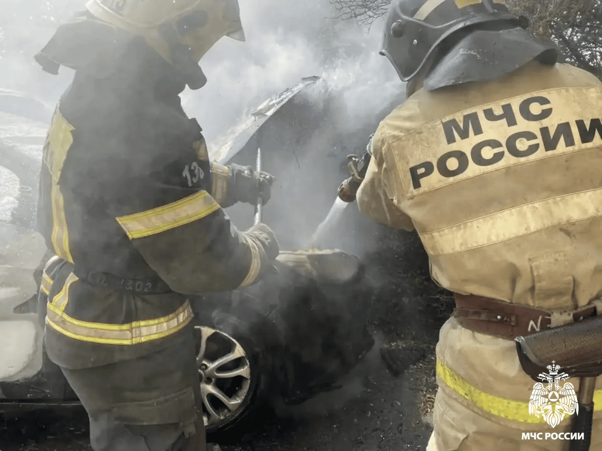В Тверской области неизвестные подожгли автомобиль