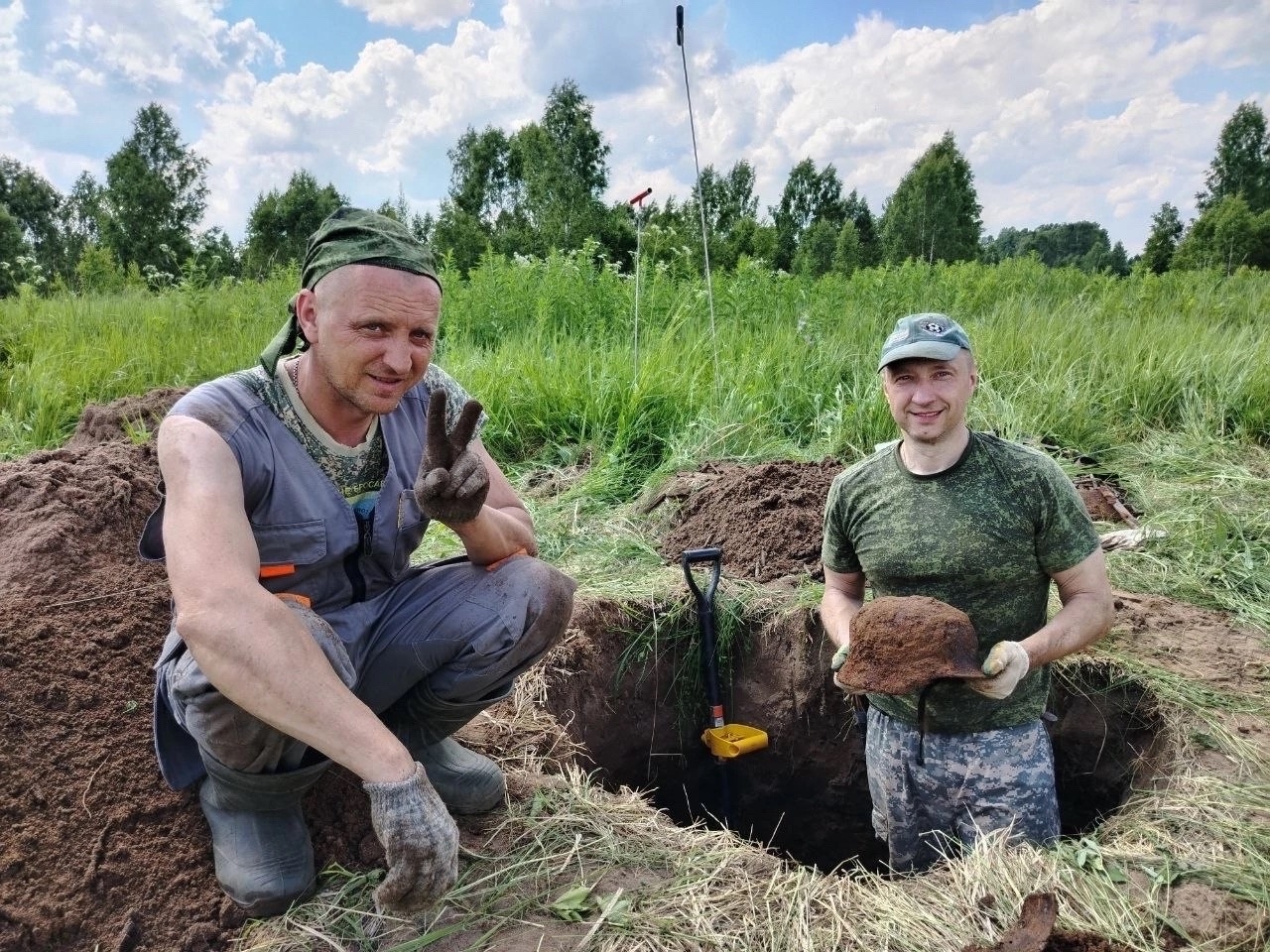 В Тверской области обнаружили останки неизвестного солдата